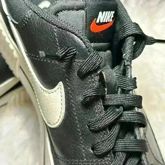 Nike Court Legacy Leather Lift Womens Platform Trainers DM7590 001 US Size 7.5 - Picture 5 of 13